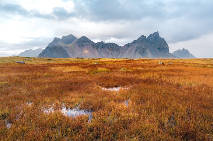 Vestrahorn Mountains in Iceland