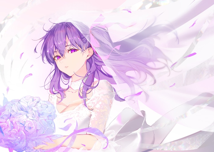 Sakura Matou from Fate/Stay Night as a Bride