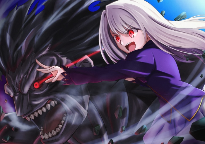 Illyasviel Von Einzbern and Berserker from Fate/Stay Night 4K