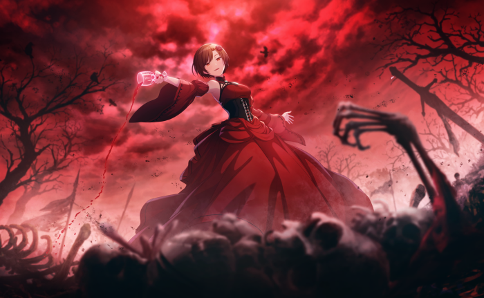 Meiko in Red Dress from Project Sekai