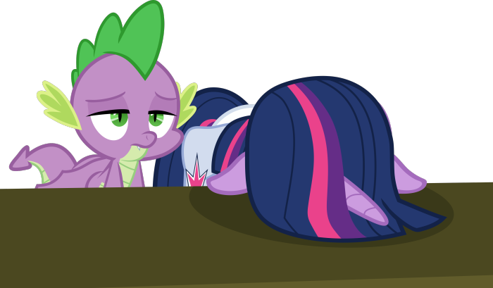 Spike and Twilight Sparkle from My Little Pony: Friendship Is Magic