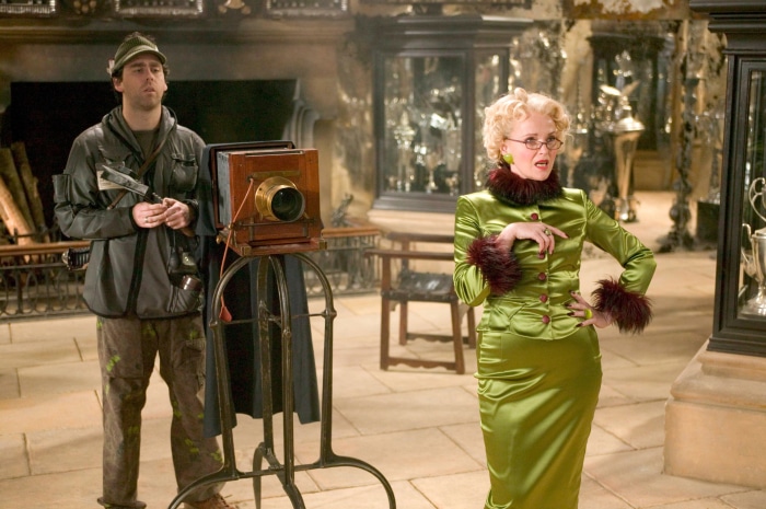 Rita Skeeter and Robert Wilfort with camera