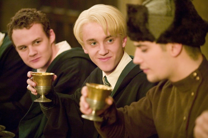 Draco Malfoy and friends from Harry Potter