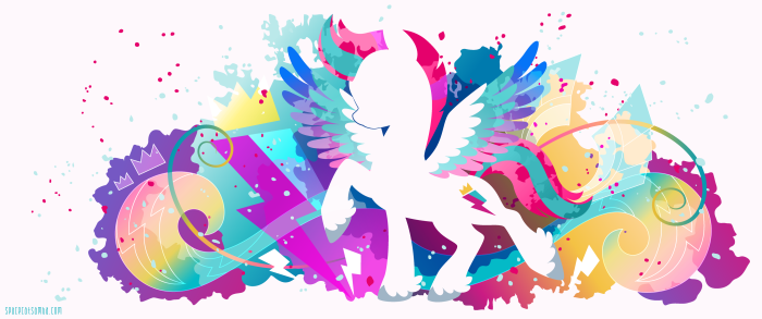 My Little Pony: Zipp Storm Silhouette Art