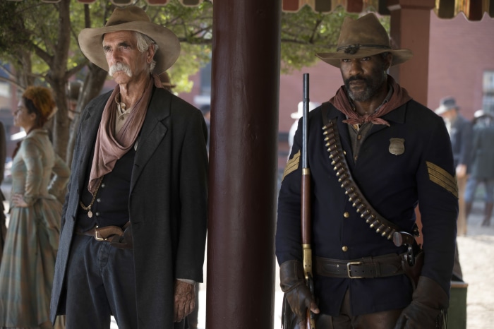 Sam Elliott and LaMonica Garrett in 1883 4K