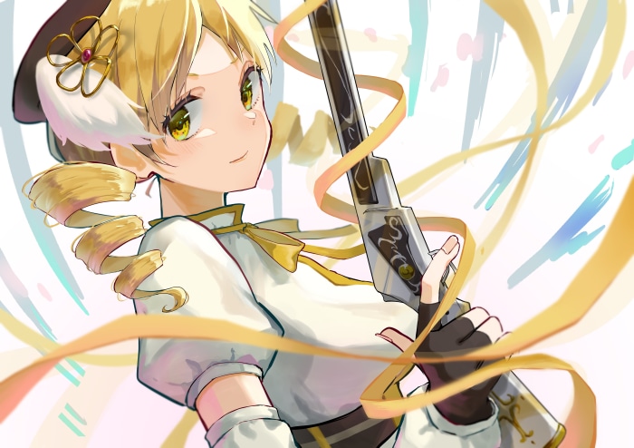 Mami Tomoe from Puella Magi Madoka Magica 4K