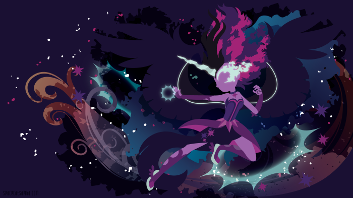 Sci-Twi (My Little Pony) Midnight Sparkle 4K