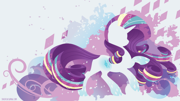 Rarity from My Little Pony: Friendship Is Magic 4K