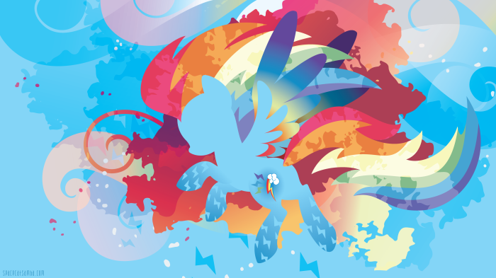 Rainbow Dash from My Little Pony: Friendship Is Magic 4K
