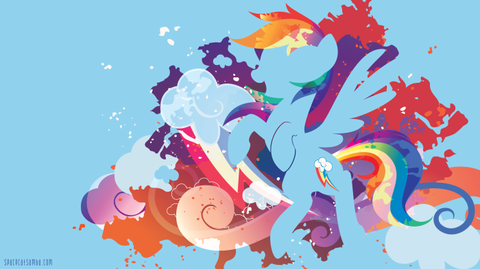 Rainbow Dash from My Little Pony: Friendship Is Magic 4K