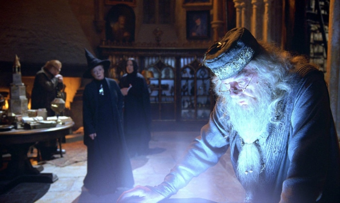 Albus Dumbledore and Professors in Hogwarts