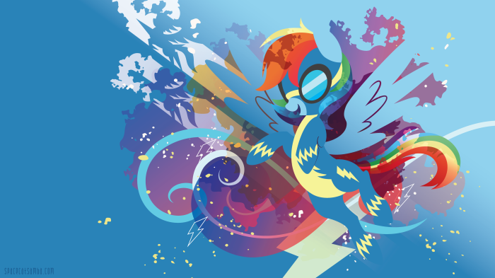 Rainbow Dash from My Little Pony: Friendship Is Magic 4K