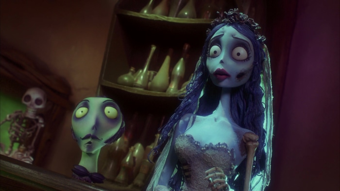 Emily from Corpse Bride with other characters