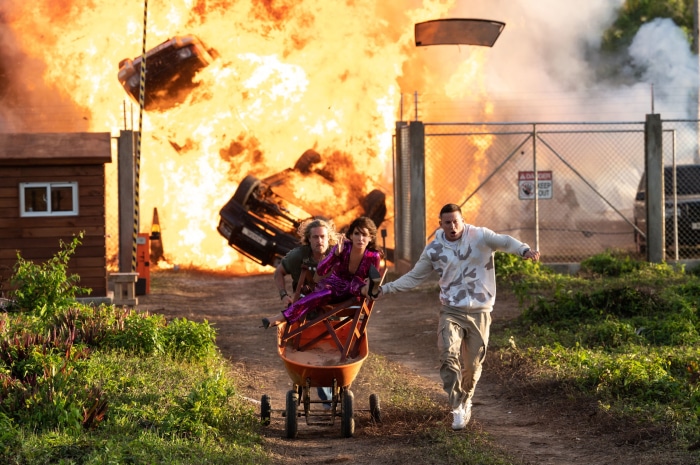 Channing Tatum and Sandra Bullock in The Lost City