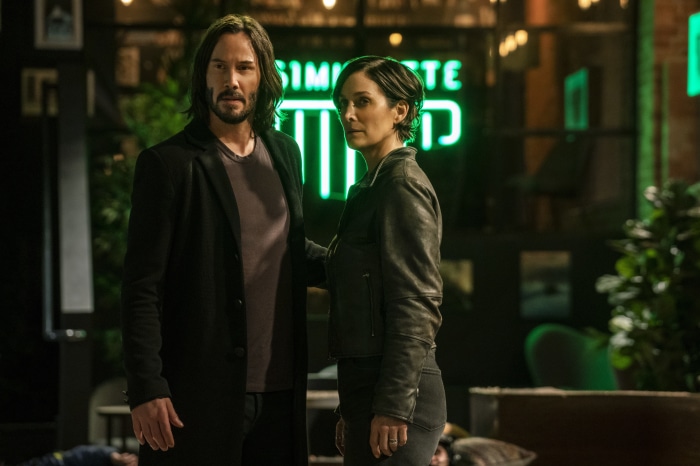 Neo and Trinity from The Matrix Revolutions 4K