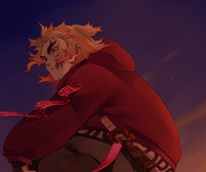Kyojuro Rengoku from Demon Slayer: Kimetsu No Yaiba