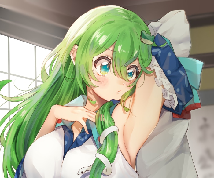 Sanae Kochiya from Touhou