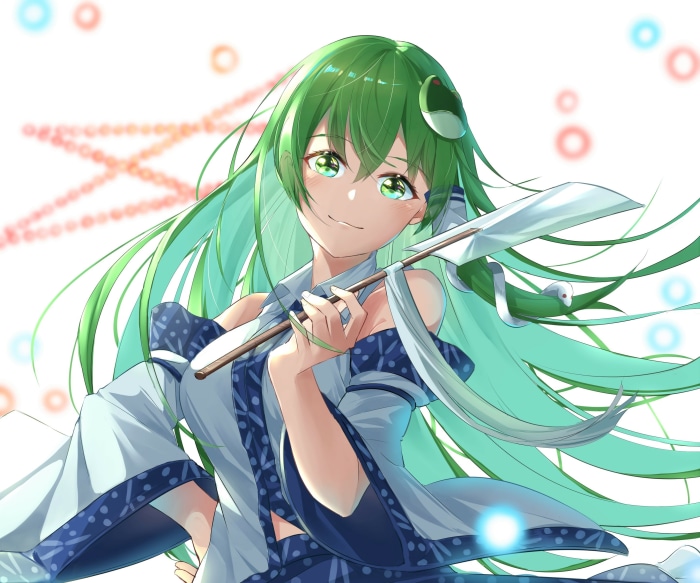 Sanae Kochiya from Touhou