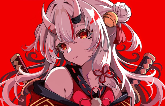 Nakiri Ayame from Hololive