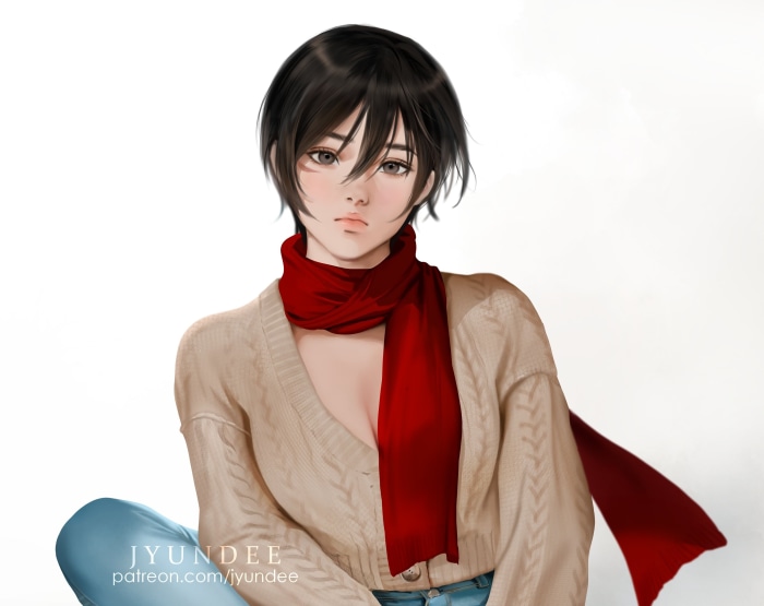 Mikasa Ackerman from Attack On Titan