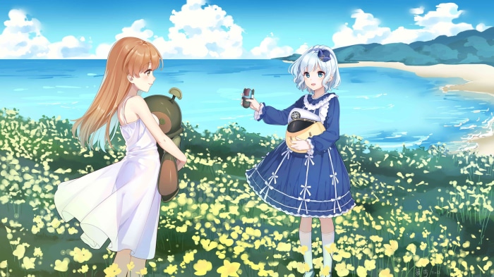 Girl from the Illusionary World with Garbage Doll