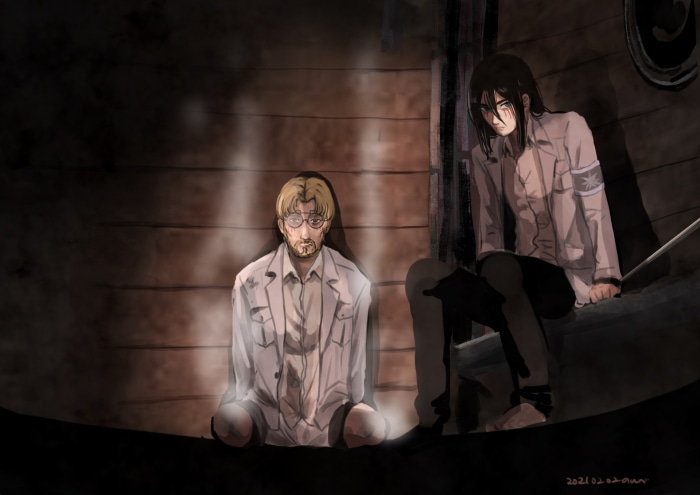 Zeke Yeager and Eren Yeager from Attack on Titan