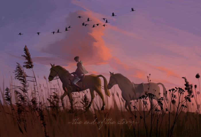 Levi Ackerman from Attack On Titan riding a horse