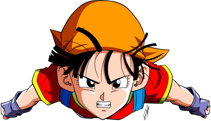 Pan from Dragon Ball GT 4K