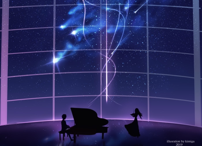 Kaori Miyazono and Kousei Arima from Your Lie In April