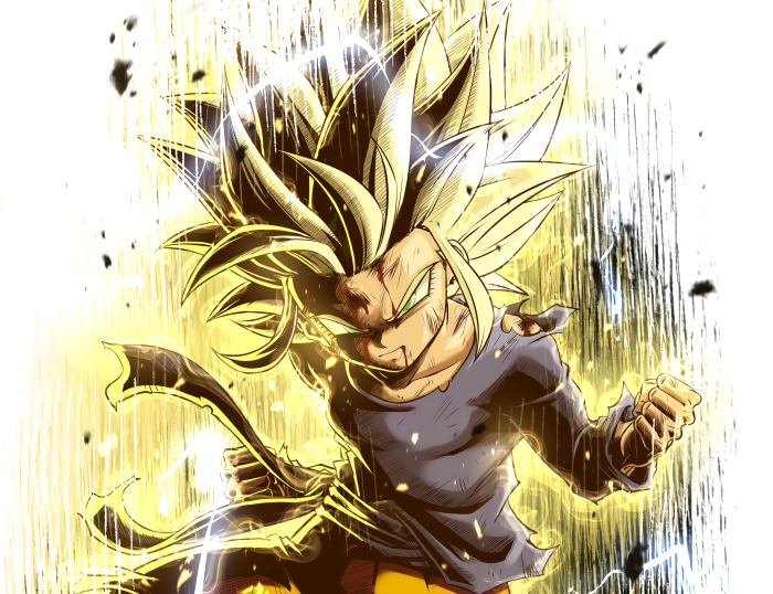 Goku from Dragon Ball GT 4K
