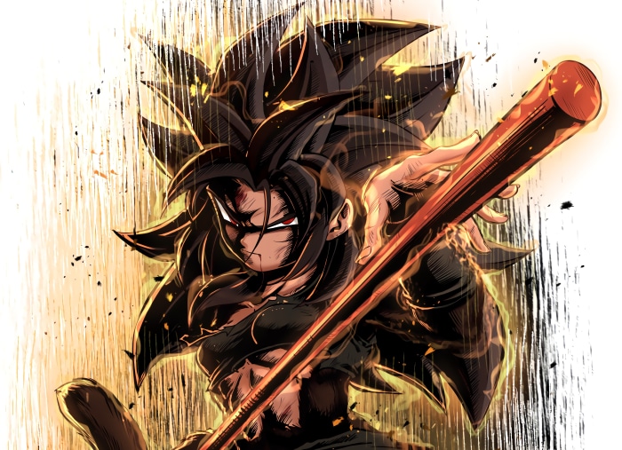 Goku from Dragon Ball GT 4K