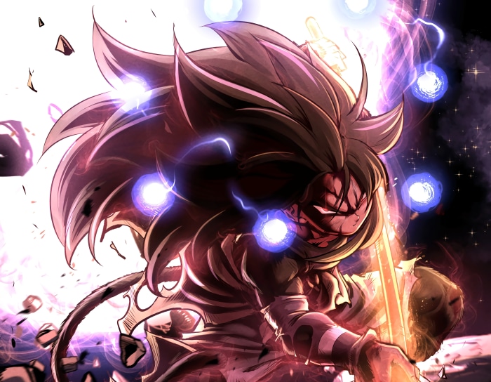 Goku SSJ4 from Dragon Ball GT 4K