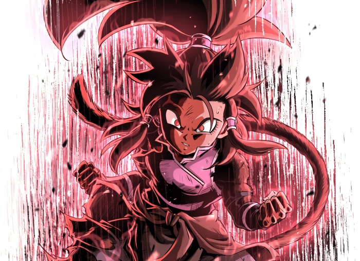 Pan from Dragon Ball GT 4K