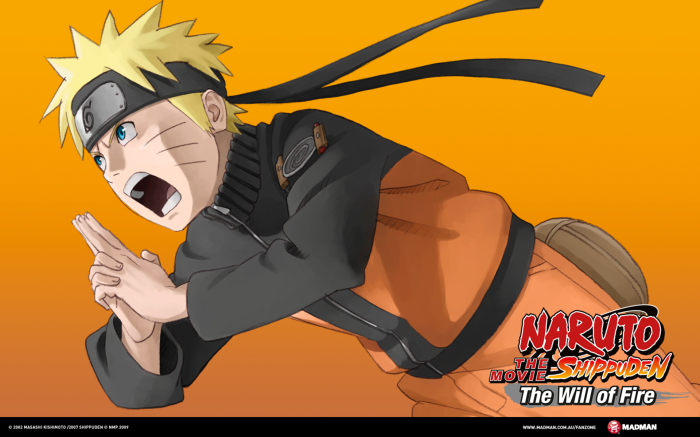 Naruto Uzumaki from Naruto Shippuden The Movie: The Will Of Fire