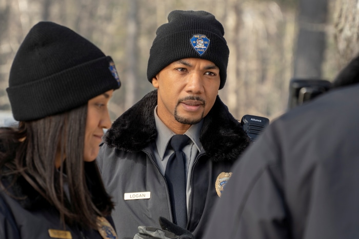 Alano Miller and Julia Jones in Dexter: New Blood