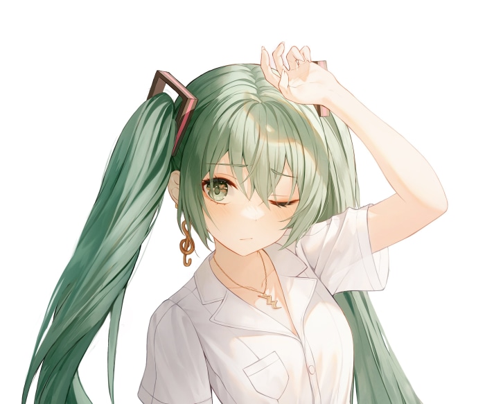 Hatsune Miku from Vocaloid