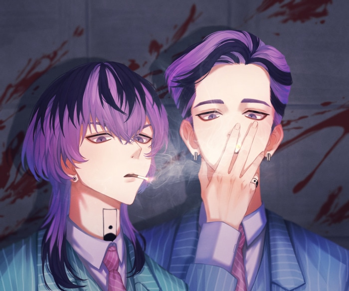 Rindo and Ran Haitani from Tokyo Revengers
