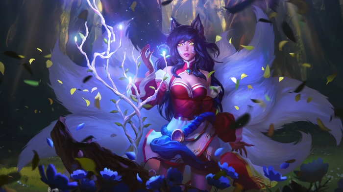 Ahri from League of Legends 4K