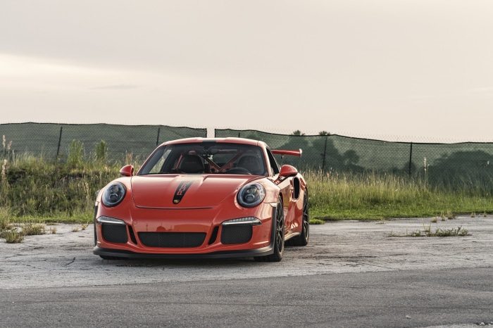 Orange Porsche 911 GT3 RS 4K