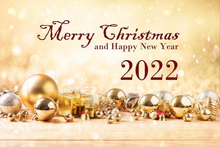 Merry Christmas and Happy New Year 2022