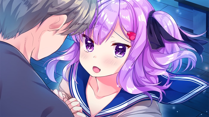 Couple in anime style