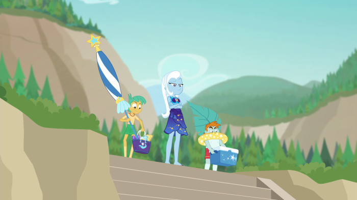 Trixie, Snips, and Snails from My Little Pony: Equestria Girls