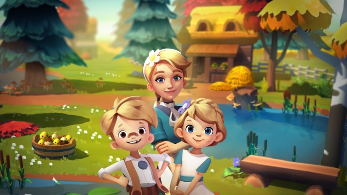Big Farm: Story characters in a rural setting
