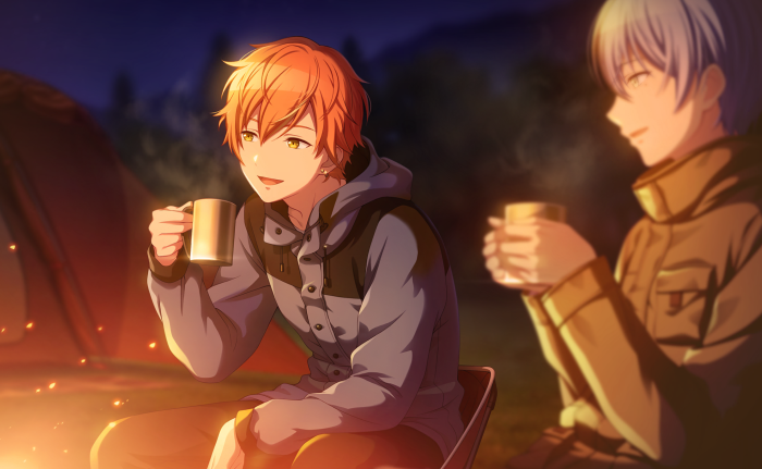 Shinonome Akito and Aoyagi Touya from Project Sekai: Colorful Stage!