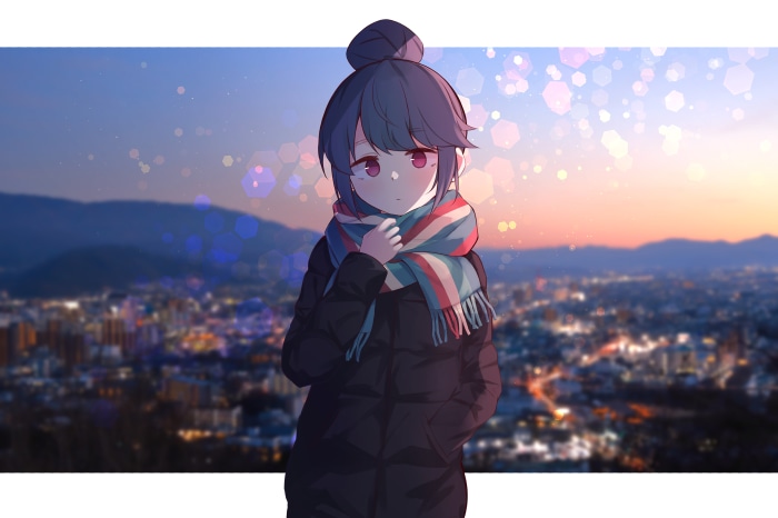 Rin Shima from Laid-Back Camp 4K