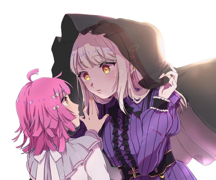 Ai Miyashita and Rina Tennoji from Love Live! Nijigasaki High School Idol Club