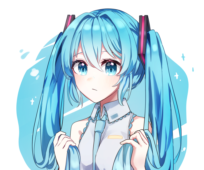 Hatsune Miku from Vocaloid