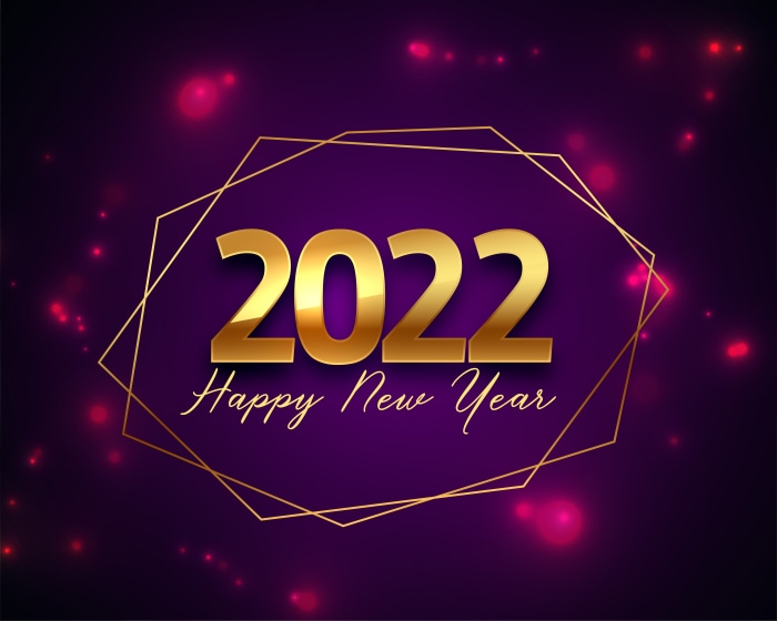 Happy New Year 2022 4K