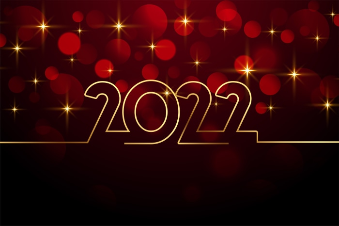 New Year 2022 4K
