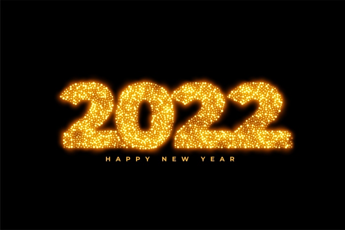 Happy New Year 2022 4K